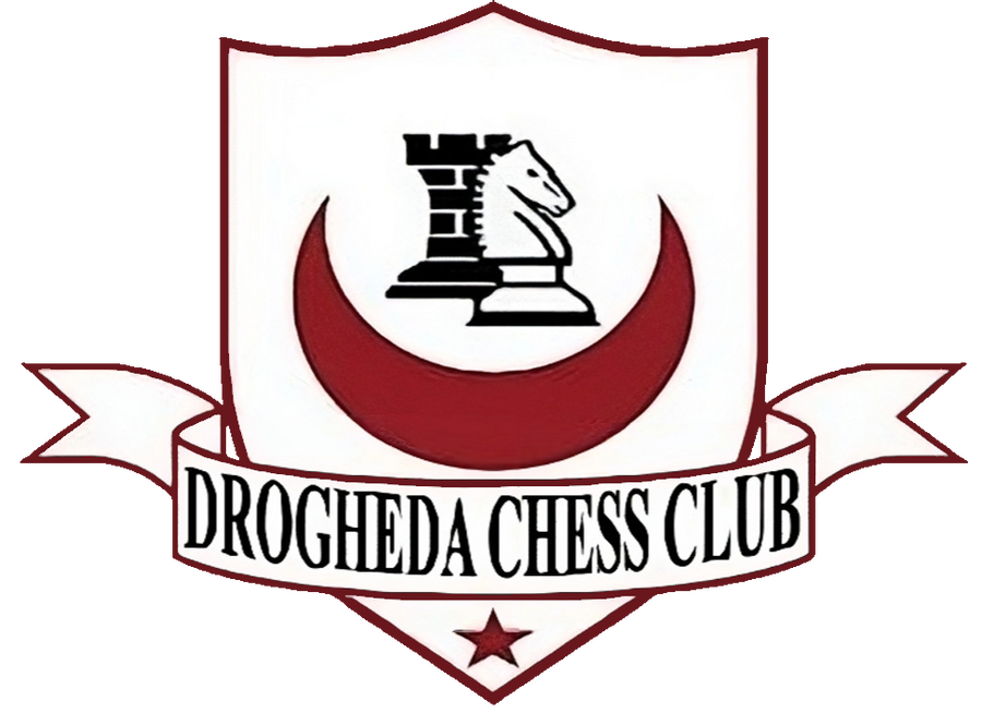 Drogheda Chess Club Crest Drogheda Chess Club logo - hosts of the 35th Drogheda Chess Congress 2026